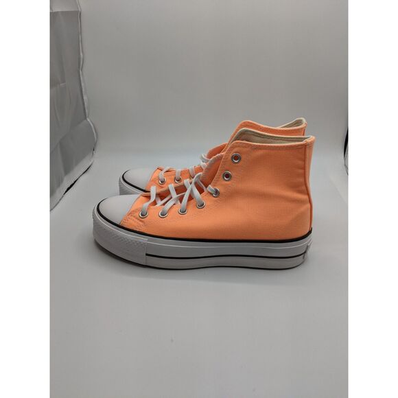 Converse Women's Chuck Taylor All Star, Peach Beam | Black | White, 8.5 M US - Picture 1 of 9